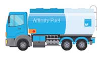 Affinity fuel truck
