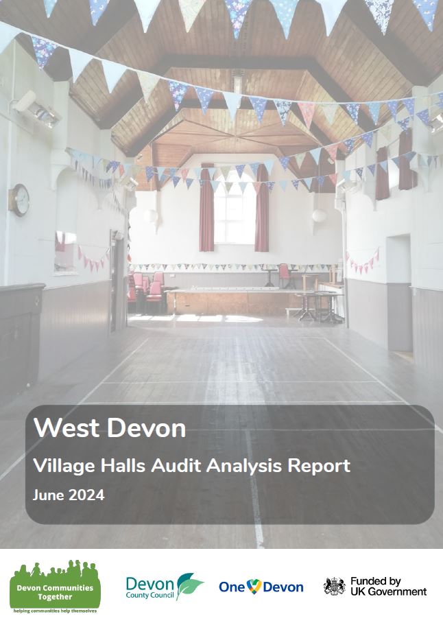 West Devon Village Halls Audit report front cover