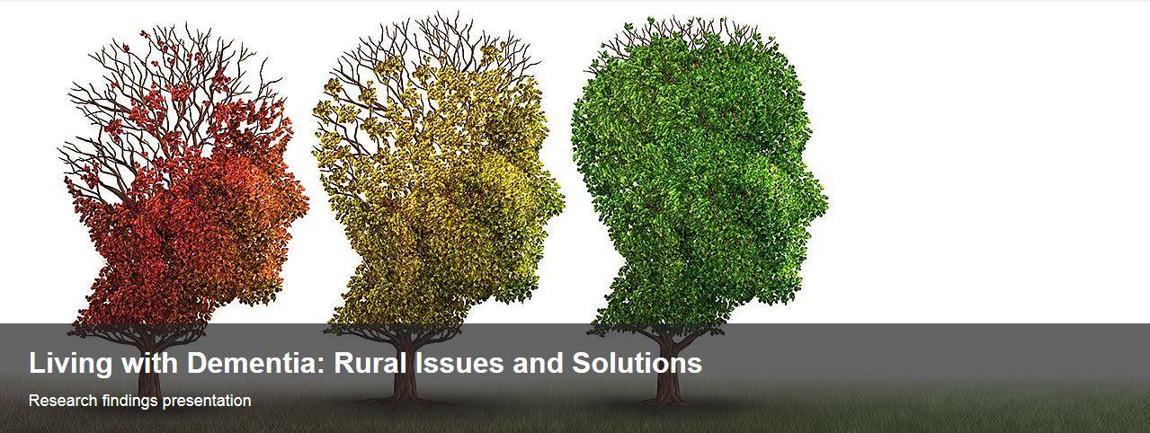 Dementia and rural issues course