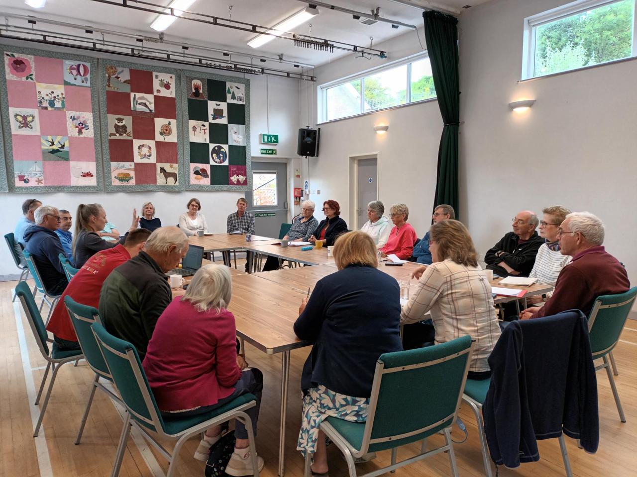 East Devon Village Hall Cluster meeting 2024