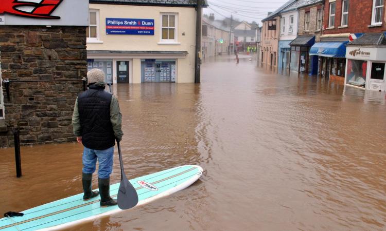 Floods in Braunton