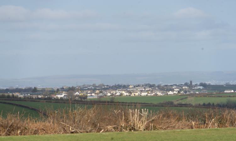 Rural village scene from Langtree