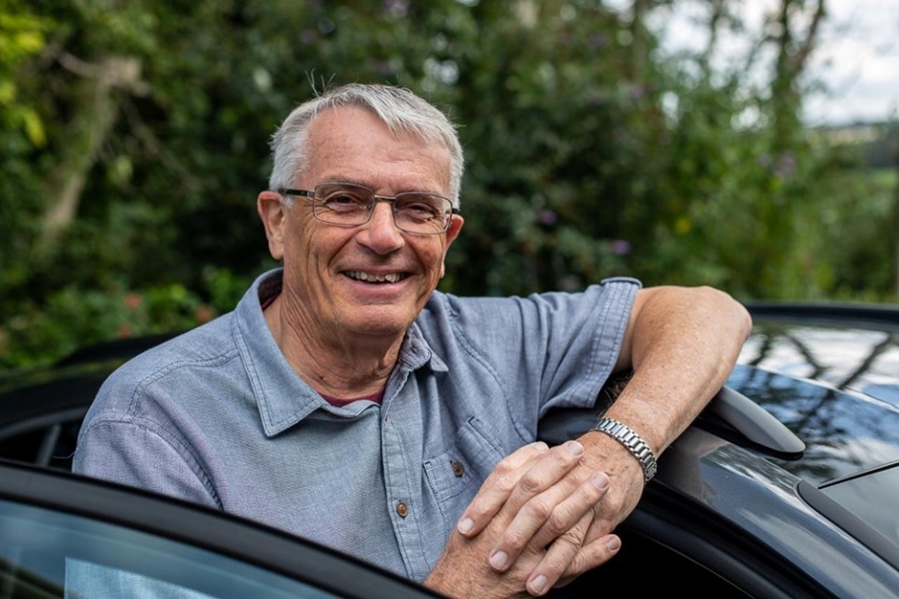 Bill, one of Devon's volunteer drivers