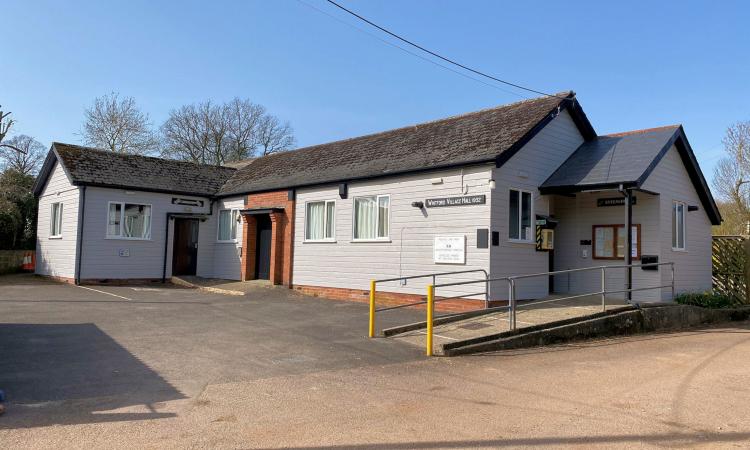 updated view of Whitford Village Hall