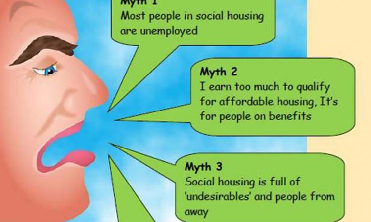 Mythbusting social housing front cover