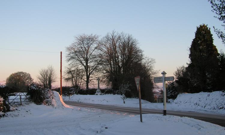 Snow in Devon