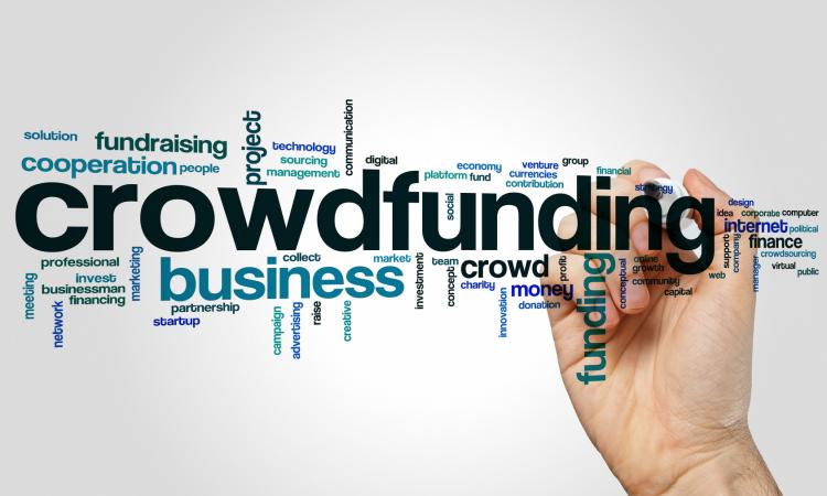 Crowdfunding wordcloud